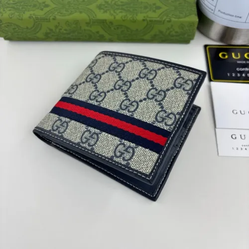 Replica Gucci Wallets For Men #1420051 $34.00 USD for Wholesale
