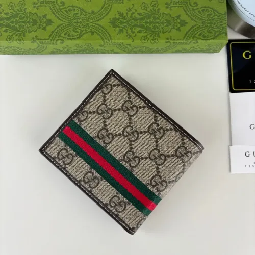 Replica Gucci Wallets For Men #1420052 $34.00 USD for Wholesale