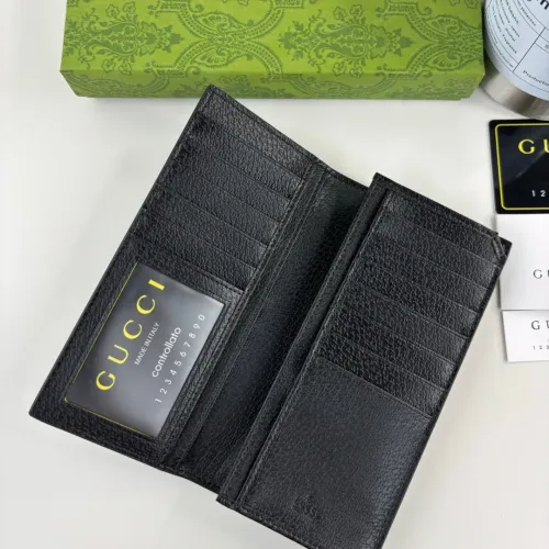 Replica Gucci Long Wallets For Men #1420060 $40.00 USD for Wholesale
