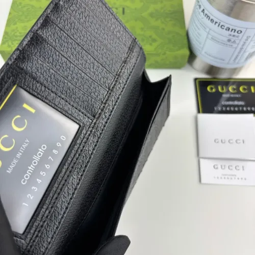 Replica Gucci Long Wallets For Men #1420060 $40.00 USD for Wholesale