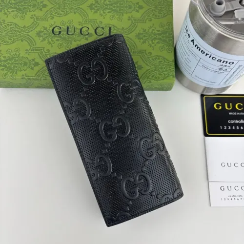 Replica Gucci Long Wallets For Men #1420061 $42.00 USD for Wholesale