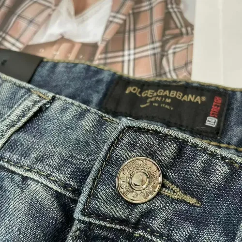 Replica Dolce & Gabbana D&G Jeans For Men #1420217 $45.00 USD for Wholesale