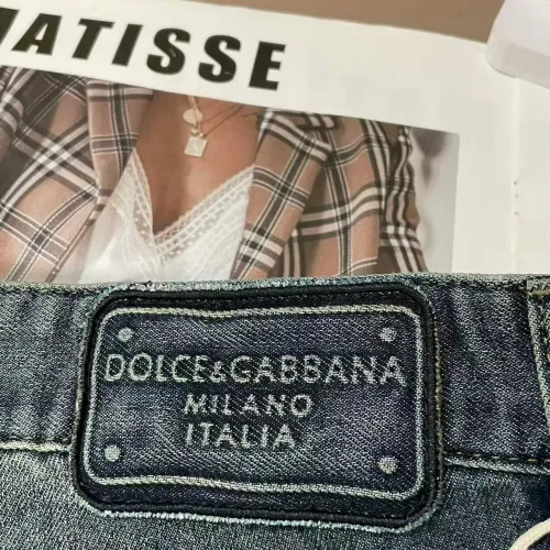 Replica Dolce & Gabbana D&G Jeans For Men #1420218 $45.00 USD for Wholesale