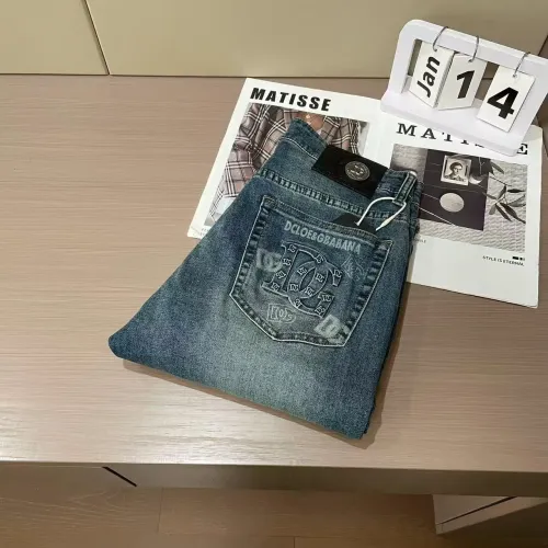 Dolce &amp; Gabbana D&amp;G Jeans For Men #1420219 $45.00 USD, Wholesale Replica Dolce &amp; Gabbana D&amp;G Jeans