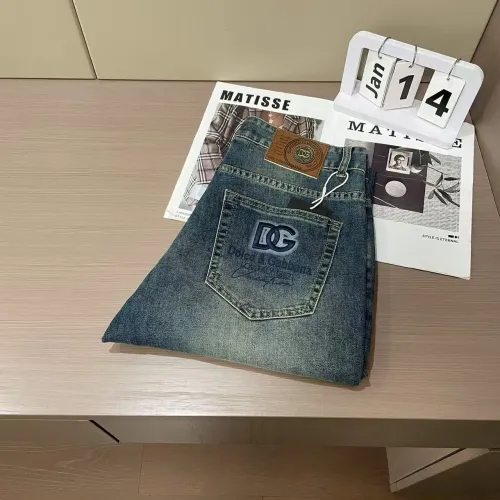 Dolce &amp; Gabbana D&amp;G Jeans For Men #1420220 $45.00 USD, Wholesale Replica Dolce &amp; Gabbana D&amp;G Jeans