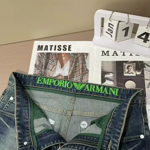 Replica Armani Jeans For Men #1420222 $45.00 USD for Wholesale