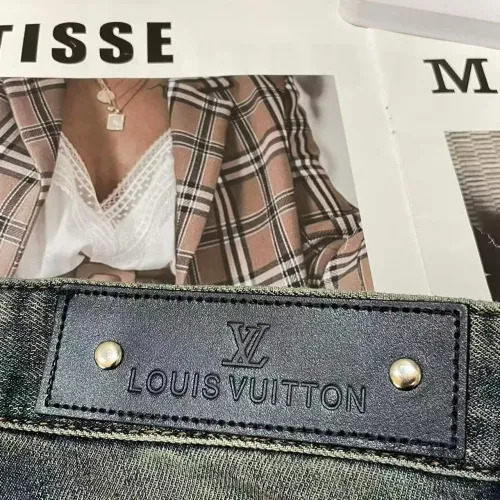Replica Louis Vuitton LV Jeans For Men #1420231 $45.00 USD for Wholesale