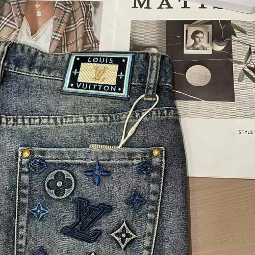 Replica Louis Vuitton LV Jeans For Men #1420236 $45.00 USD for Wholesale