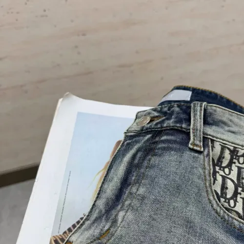 Replica Christian Dior Jeans For Men #1420244 $52.00 USD for Wholesale