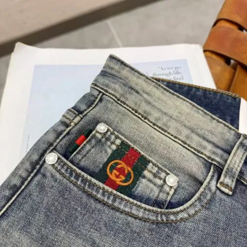 Replica Gucci Jeans For Men #1420247 $52.00 USD for Wholesale