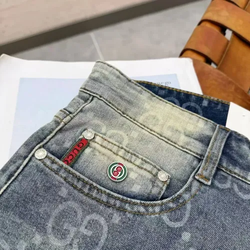 Replica Gucci Jeans For Men #1420258 $52.00 USD for Wholesale