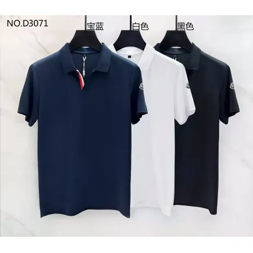 Replica Moncler T-Shirts Short Sleeved For Men #1420336 $40.00 USD for Wholesale