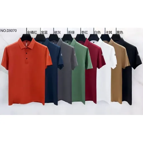 Replica Moncler T-Shirts Short Sleeved For Men #1420343 $40.00 USD for Wholesale