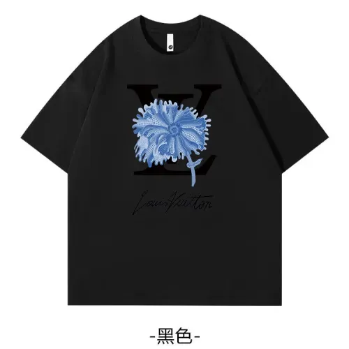 Louis Vuitton LV T-Shirts Short Sleeved For Unisex #1420595 $34.00 USD, Wholesale Replica Louis Vuitton LV T-Shirts