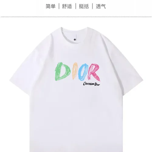 Christian Dior T-Shirts Short Sleeved For Unisex #1420682 $34.00 USD, Wholesale Replica Christian Dior T-Shirts
