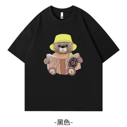 Fendi T-Shirts Short Sleeved For Unisex #1420700 $34.00 USD, Wholesale Replica Fendi T-Shirts