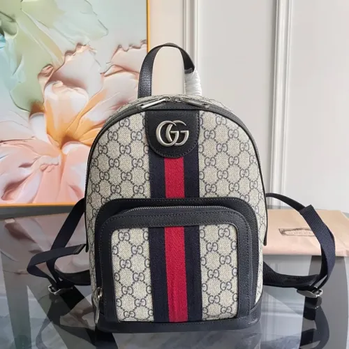 Gucci AAA Quality Backpacks For Women #1420701 $160.00 USD, Wholesale Replica Gucci AAA Quality Backpacks