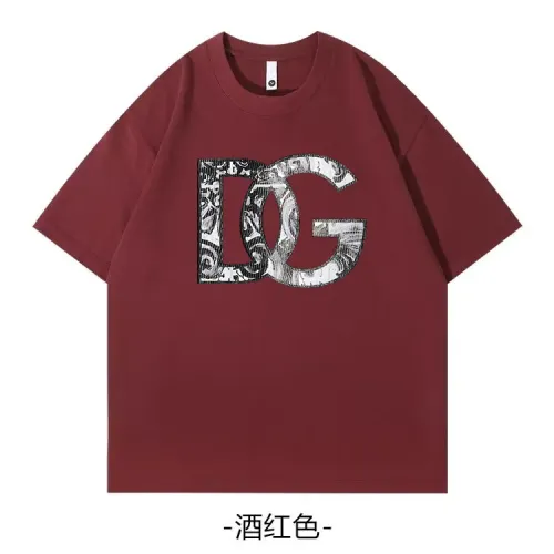 Dolce &amp; Gabbana D&amp;G T-Shirts Short Sleeved For Unisex #1420744 $34.00 USD, Wholesale Replica Dolce &amp; Gabbana D&amp;G T-Shirts