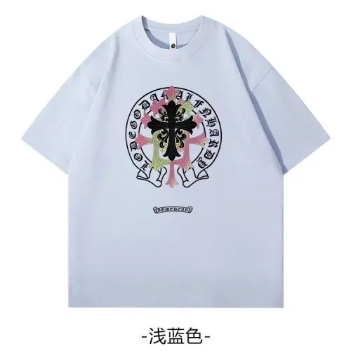 Chrome Hearts T-Shirts Short Sleeved For Unisex #1420765 $34.00 USD, Wholesale Replica Chrome Hearts T-Shirts
