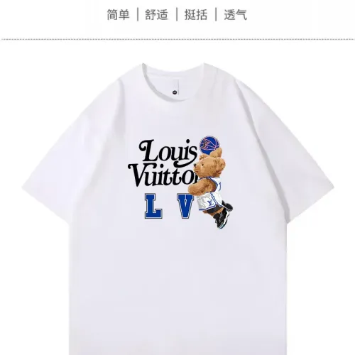 Louis Vuitton LV T-Shirts Short Sleeved For Unisex #1420770 $34.00 USD, Wholesale Replica Louis Vuitton LV T-Shirts