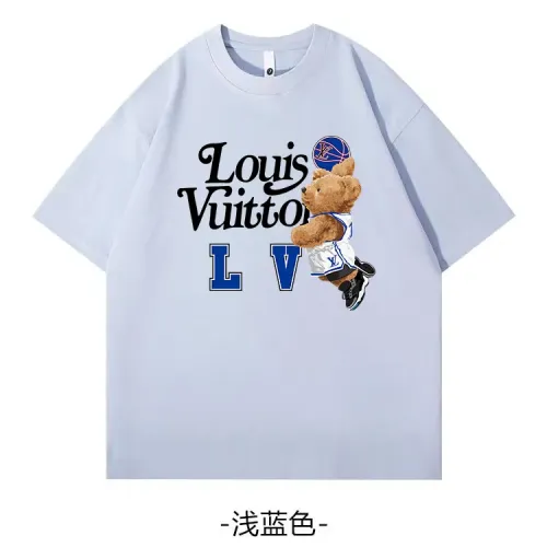 Louis Vuitton LV T-Shirts Short Sleeved For Unisex #1420771 $34.00 USD, Wholesale Replica Louis Vuitton LV T-Shirts