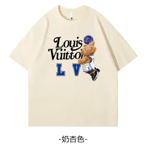 Louis Vuitton LV T-Shirts Short Sleeved For Unisex #1420772 $34.00 USD, Wholesale Replica Louis Vuitton LV T-Shirts