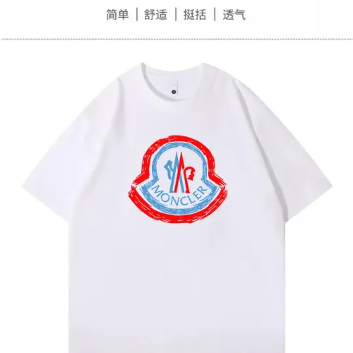 Moncler T-Shirts Short Sleeved For Unisex #1420776 $34.00 USD, Wholesale Replica Moncler T-Shirts