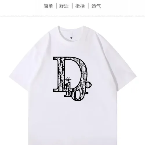 Christian Dior T-Shirts Short Sleeved For Unisex #1420782 $34.00 USD, Wholesale Replica Christian Dior T-Shirts