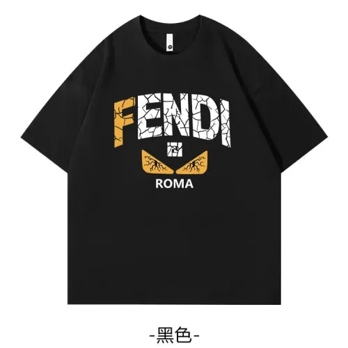 Fendi T-Shirts Short Sleeved For Unisex #1420805 $34.00 USD, Wholesale Replica Fendi T-Shirts