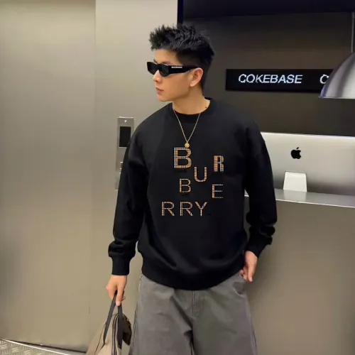 Burberry Hoodies Long Sleeved For Men #1420815 $48.00 USD, Wholesale Replica Burberry Hoodies