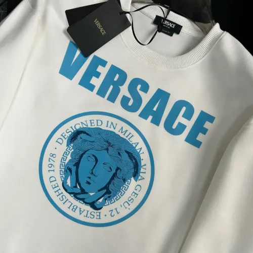 Replica Versace Hoodies Long Sleeved For Men #1420837 $48.00 USD for Wholesale