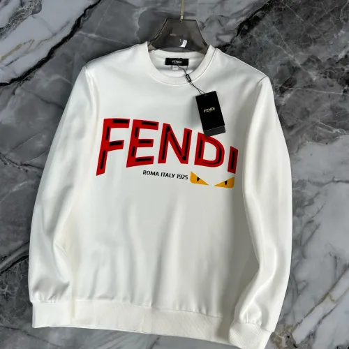 Fendi Hoodies Long Sleeved For Men #1420843 $48.00 USD, Wholesale Replica Fendi Hoodies