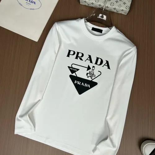 Prada Hoodies Long Sleeved For Men #1420849 $48.00 USD, Wholesale Replica Prada Hoodies