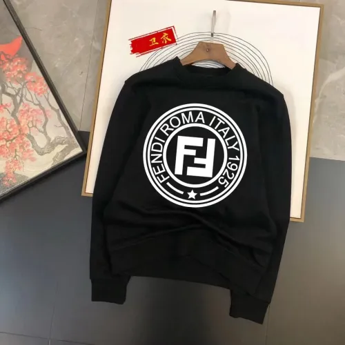 Fendi Hoodies Long Sleeved For Men #1420861 $48.00 USD, Wholesale Replica Fendi Hoodies