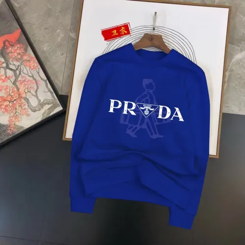 Prada Hoodies Long Sleeved For Men #1420893 $48.00 USD, Wholesale Replica Prada Hoodies
