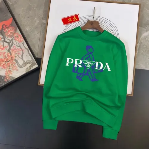 Prada Hoodies Long Sleeved For Men #1420894 $48.00 USD, Wholesale Replica Prada Hoodies