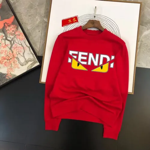Fendi Hoodies Long Sleeved For Men #1420906 $48.00 USD, Wholesale Replica Fendi Hoodies