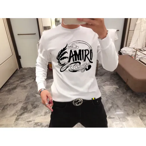 Amiri Hoodies Long Sleeved For Men #1420957 $48.00 USD, Wholesale Replica Amiri Hoodies