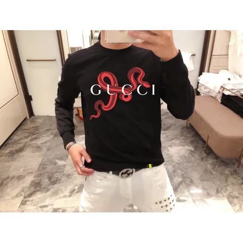 Gucci Hoodies Long Sleeved For Men #1420985 $48.00 USD, Wholesale Replica Gucci Hoodies