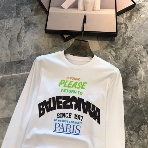 Replica Balenciaga Hoodies Long Sleeved For Men #1420993 $48.00 USD for Wholesale