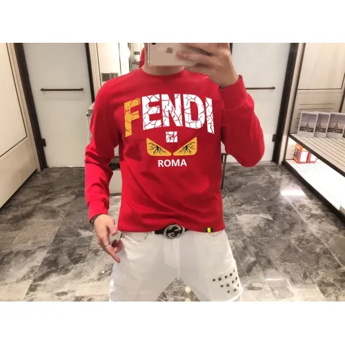 Fendi Hoodies Long Sleeved For Men #1421012 $48.00 USD, Wholesale Replica Fendi Hoodies