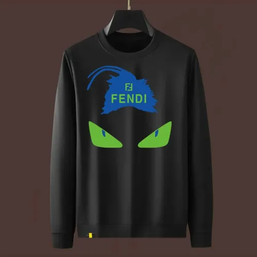 Fendi Hoodies Long Sleeved For Men #1421093 $48.00 USD, Wholesale Replica Fendi Hoodies