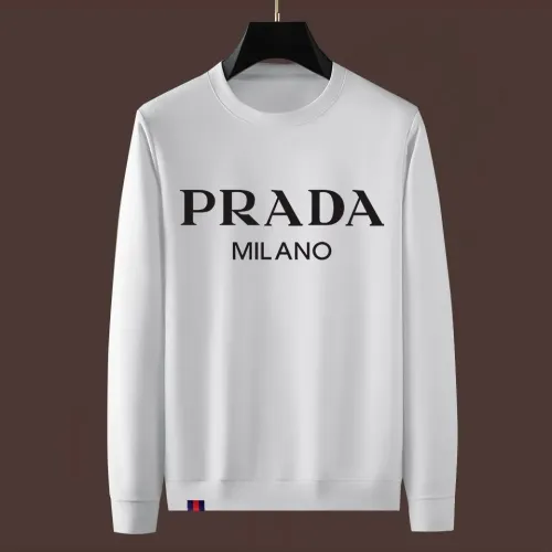 Prada Hoodies Long Sleeved For Men #1421101 $48.00 USD, Wholesale Replica Prada Hoodies