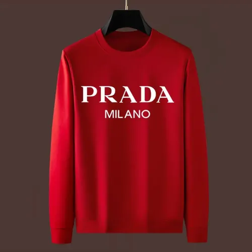 Prada Hoodies Long Sleeved For Men #1421106 $48.00 USD, Wholesale Replica Prada Hoodies