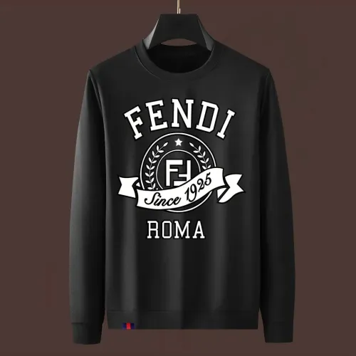 Fendi Hoodies Long Sleeved For Men #1421135 $48.00 USD, Wholesale Replica Fendi Hoodies