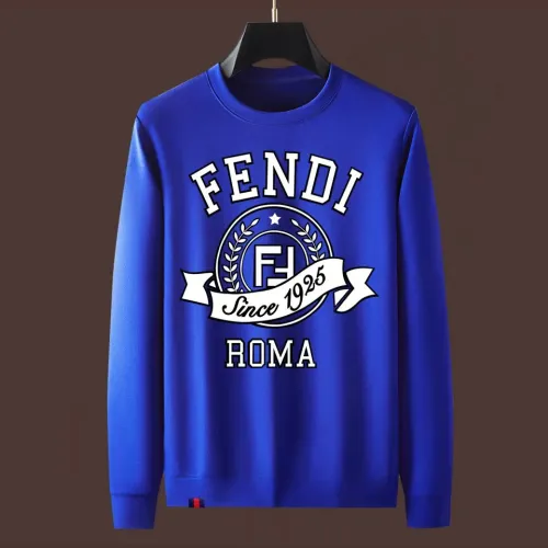 Fendi Hoodies Long Sleeved For Men #1421136 $48.00 USD, Wholesale Replica Fendi Hoodies