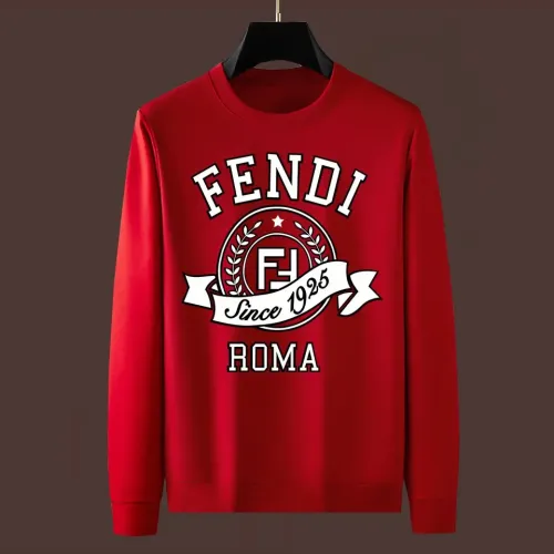 Fendi Hoodies Long Sleeved For Men #1421138 $48.00 USD, Wholesale Replica Fendi Hoodies