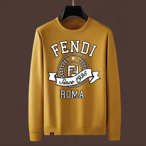 Fendi Hoodies Long Sleeved For Men #1421139 $48.00 USD, Wholesale Replica Fendi Hoodies