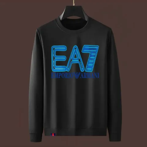 Armani Hoodies Long Sleeved For Men #1421161 $48.00 USD, Wholesale Replica Armani Hoodies