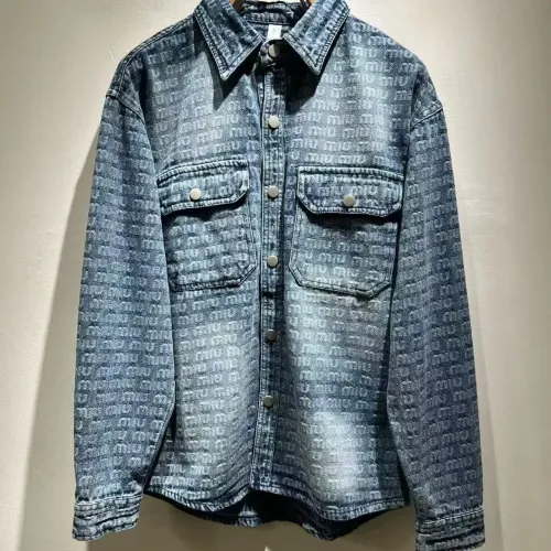 MIU MIU Jackets Long Sleeved For Men #1421191 $72.00 USD, Wholesale Replica MIU MIU Jackets